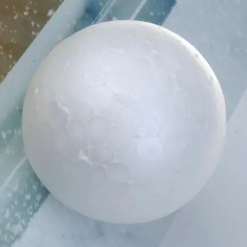 10 Stück Styropor-Schaumstoffball Schneemann DIY Handwerk Kugel Weihnachten Modellierbälle Party Hochzeit Dekoration Lieferungen 6 7 10 cm