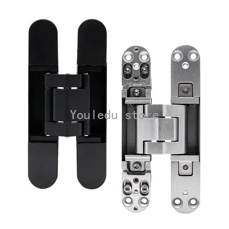 Hidden Three-dimensional Adjustable Cross Hinge Wooden Door Open Hidden Hinge Invisible Hinge Invisible Hidden Door Hi