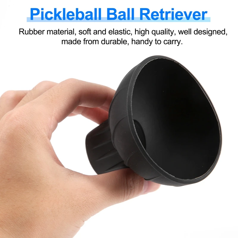 Pickleball Ball Retriever,The Easy Way To Pick Up Pickleballs Without Bending Over,Fits Any Standard Pickleball Paddles