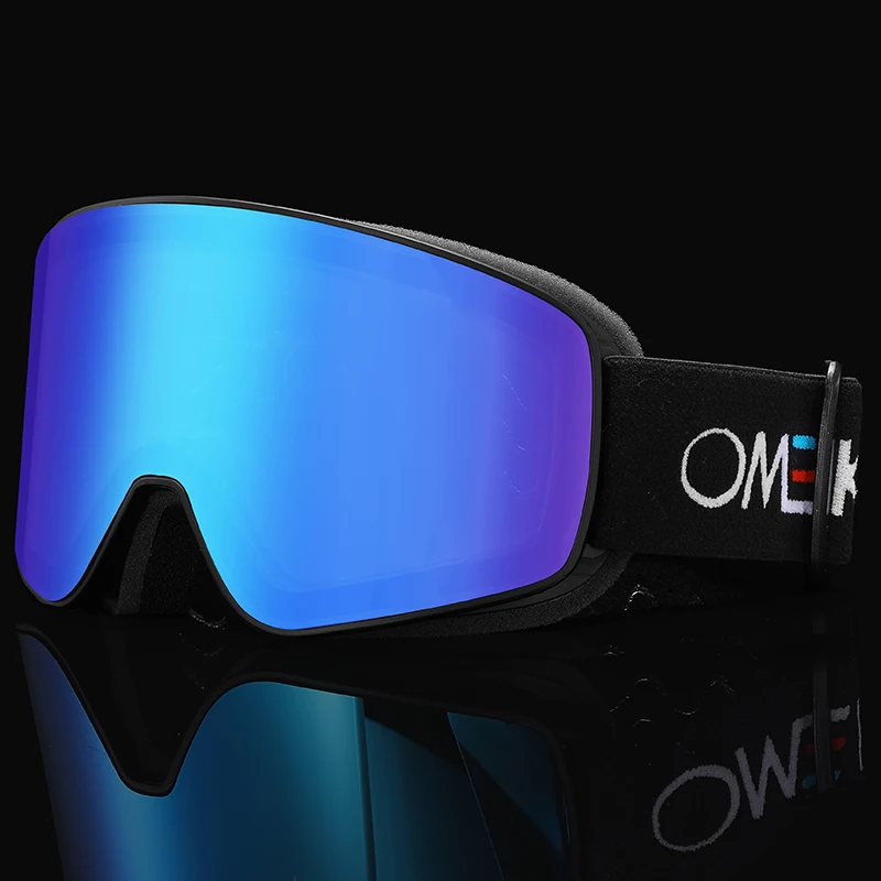 OMEKOL BRAND NEW Double Layers Anti-Fog Ski Goggles Snowmobile Eyewear Outdoor Sport Snow Snowboard Glasses