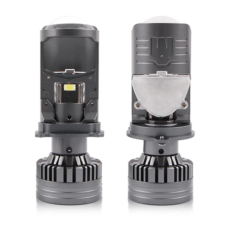 

T90 Car LED Headlight H4LED Upgrade Projector Lens 130W Super Bright Bi-Beam Xenon Style All-in-One Front Lamp Universal Upgrade