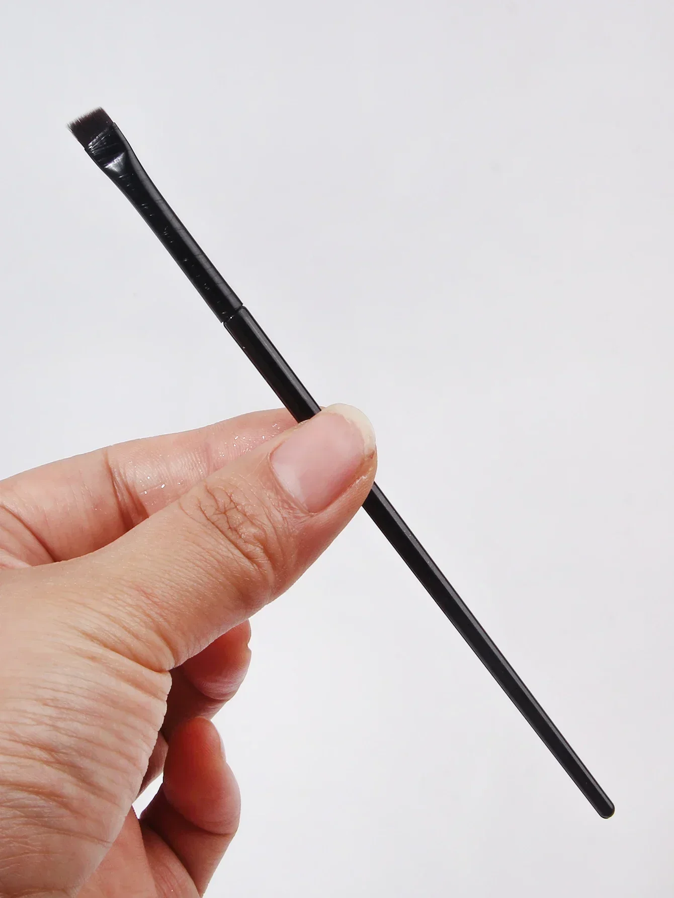 3pcs ultra-fine blade eyeliner brush ultra-thin soft makeup brush portable eyebrow brush multi-function multi-purpose makeup