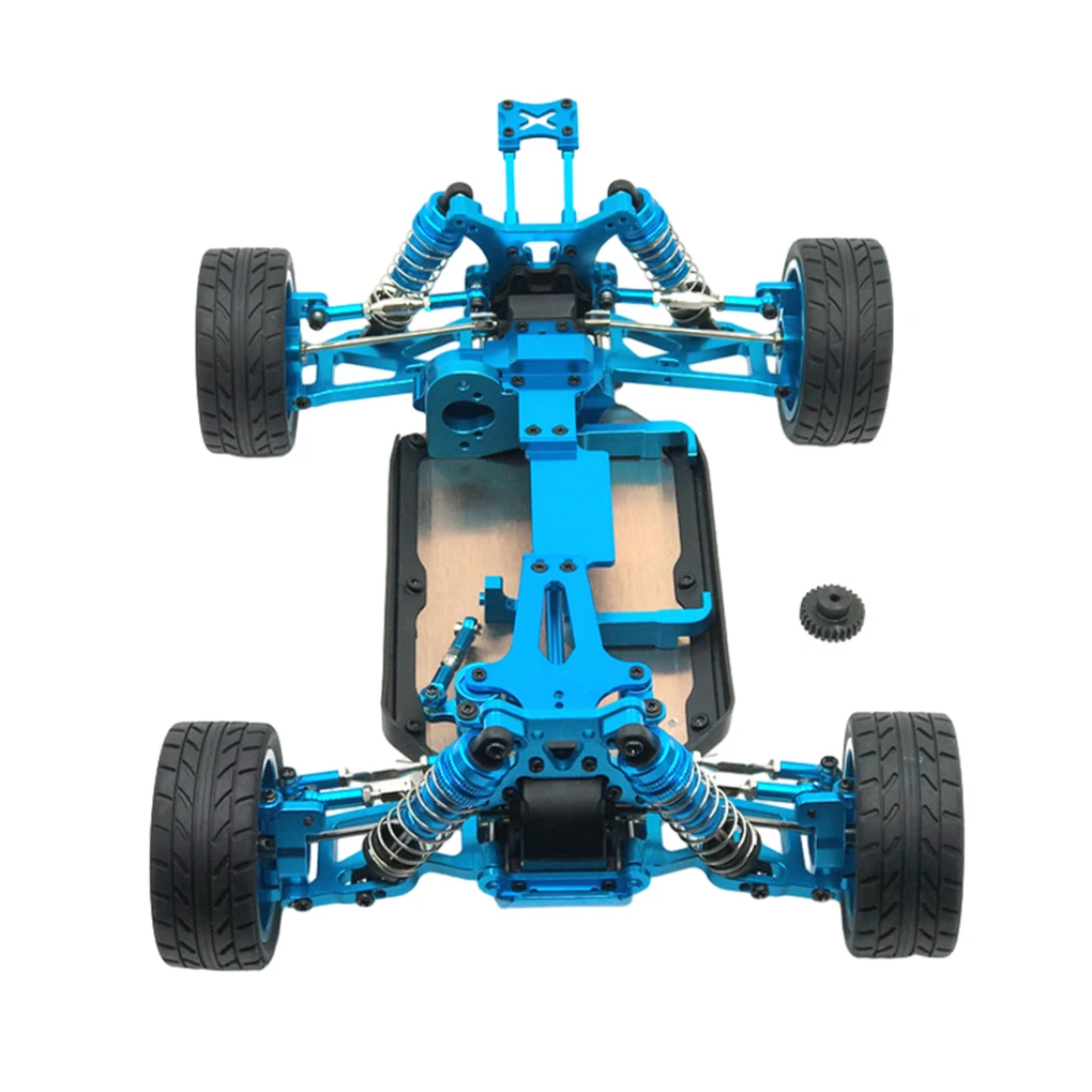 1/14 Aluminum Alloy Precision Car Frame For 144001 RC Car Part RC Car Accessories Replacement Parts RC Upgrade Part