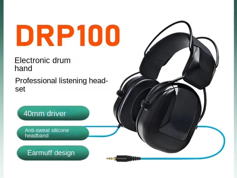 Drp100 Electronic Drum General Professional Field Practice of Musical Instruments Monitoring Earphone