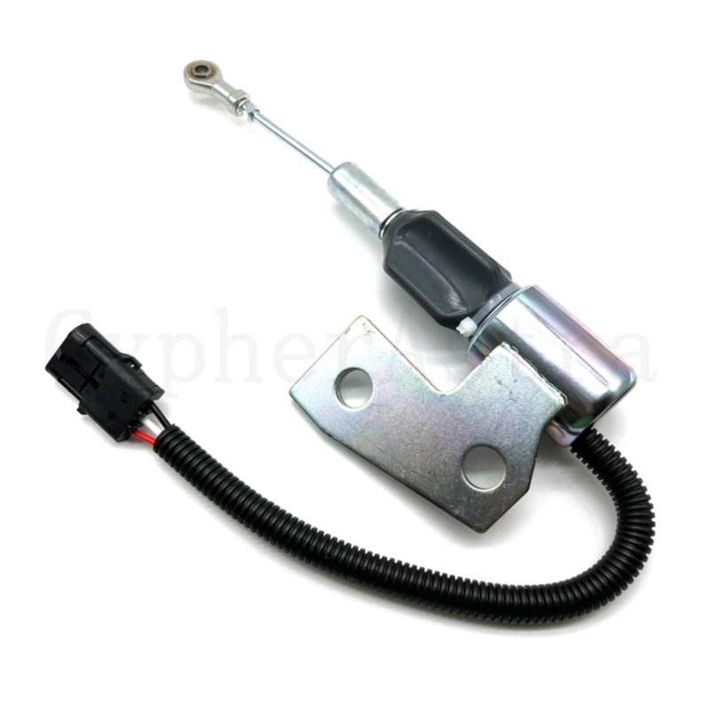 3991167 Fuel Shut Off Solenoid 3964627 SA-4941-12 87420952 J991167 for Cummins Engine 4BT 5.9L Hyundai R220-5 Case IH 12V