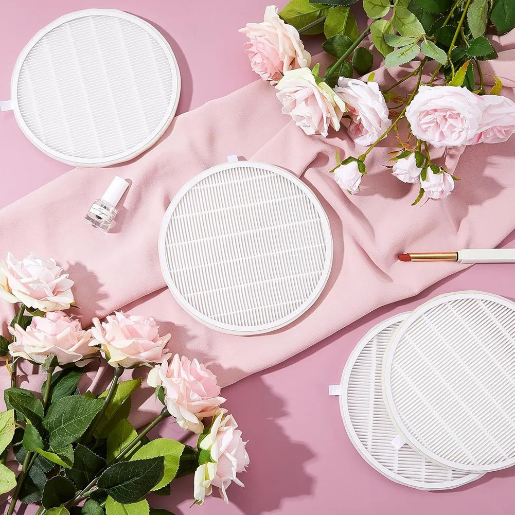

L67A Pro 4 Pcs Nail Dust Collector Filter Replacement Filter Reusable Dust Collector Filter No Spilling Dust Filter for Nail