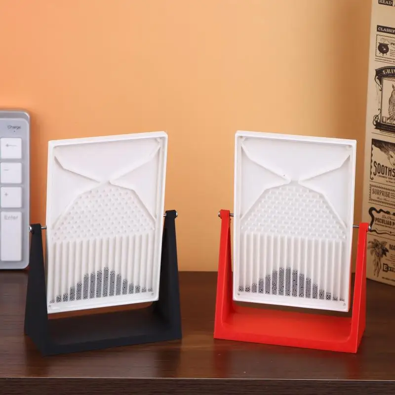 Picture 4: Educational Ornaments: Galton Board showcasing Normal Distribution - Ideal for Stress Relief