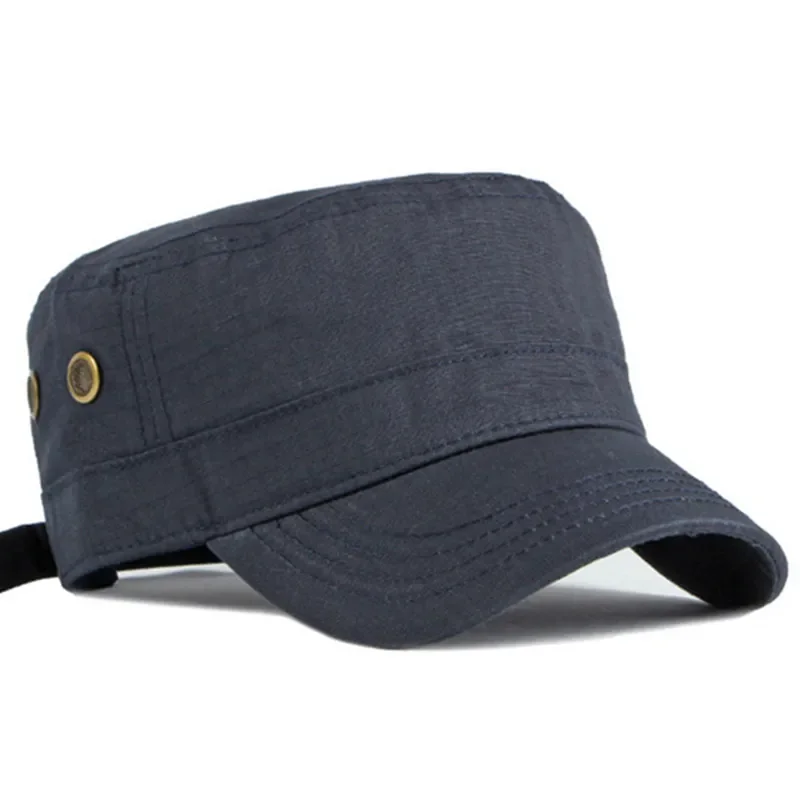 Men's Flat Cap Navy Military Hats gorras 2024 New Fashion Brands Caps For Men Sports Caps Bone Masculino Snapback Hat