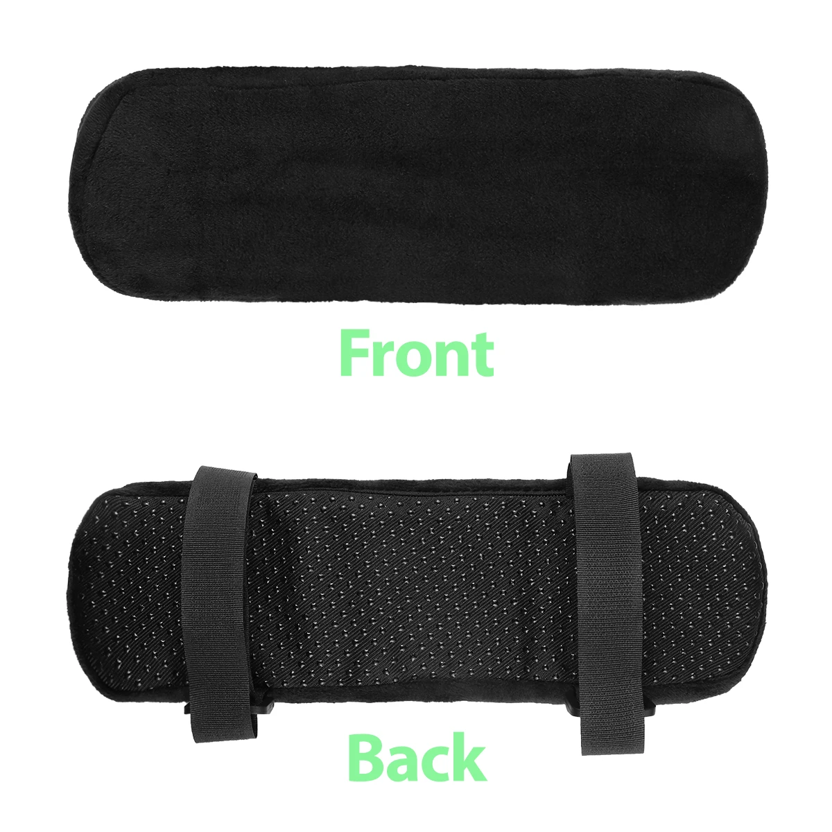

2Pcs Upgraded Anti Slip Memory Foam Armrest Pads Comfortable Elbow Pillow for Extended Work Sessions Chair Support Cushion