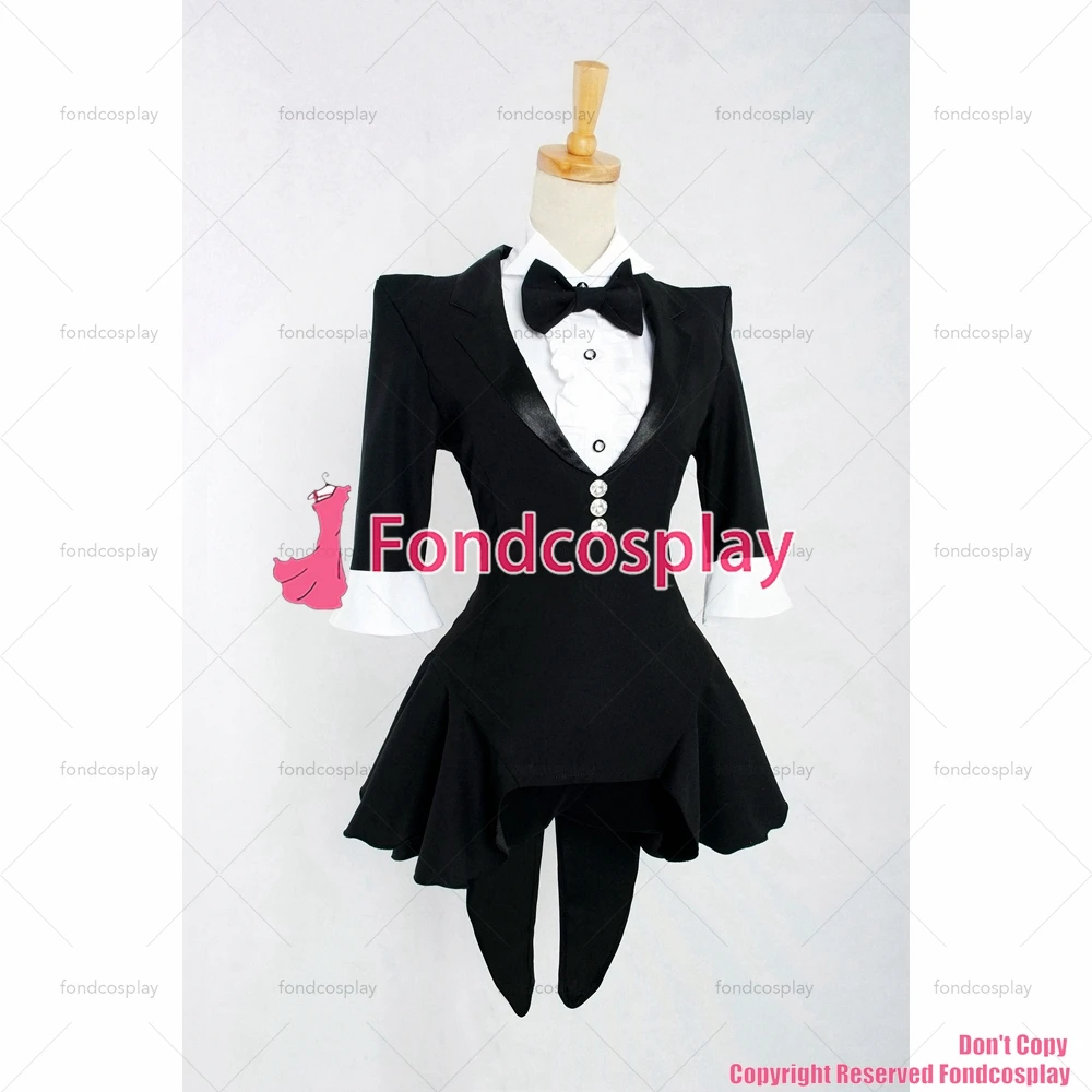 fondcosplay Sexy Women's Tail Coat Club Clothing magician suits jacket vest Cosplay Costume CD/TV[G888]