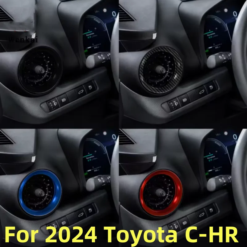 

For 2024 -2025 Toyota C-HR CHR Air Conditioner Outlet Vent Frame Cover Interior Accessories