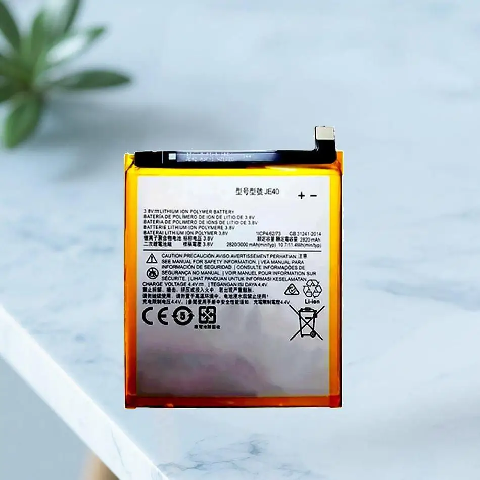

Mobile Phone Battery JE40 3000Mah For Motorola Moto Z3 G7 One P30 Play XT1941-2 XT1941-3 XT1941-5 XT1962-1 XT1962-4