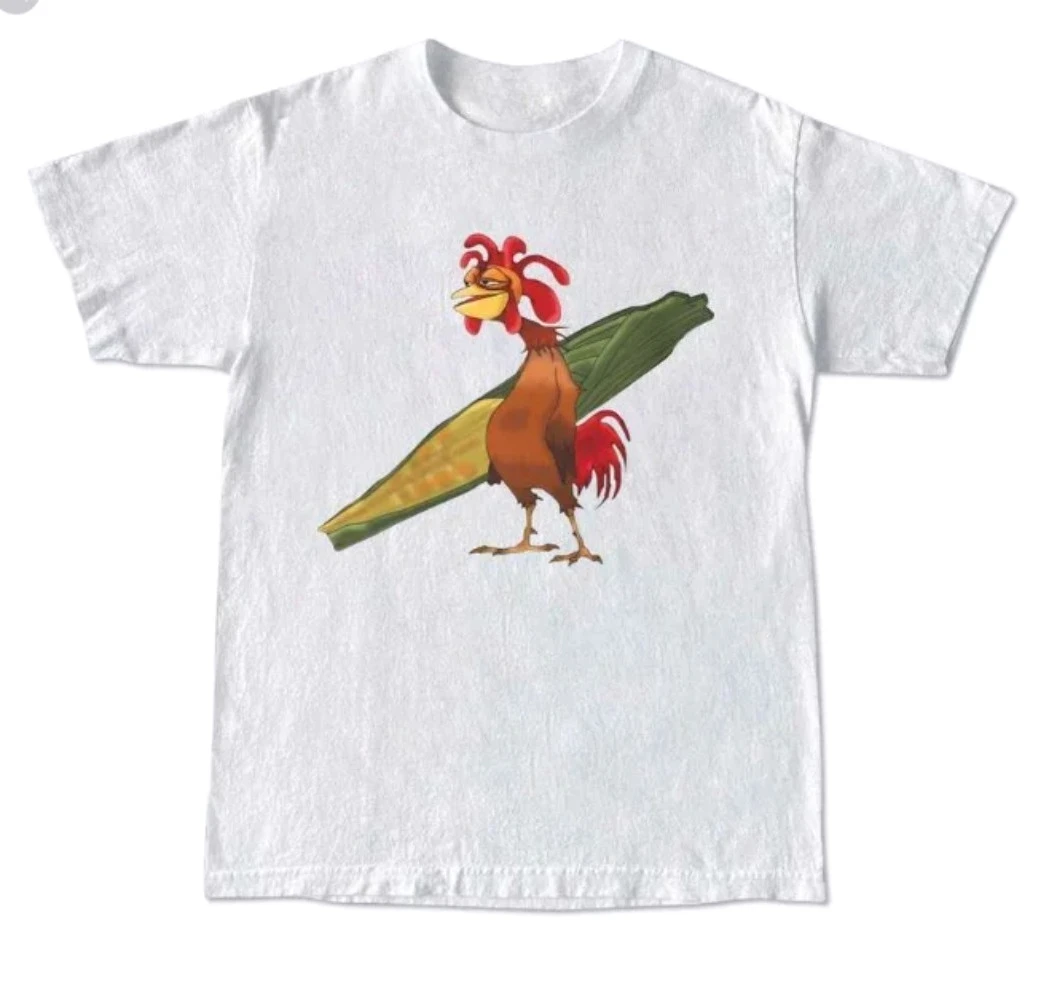 Chicken Joe Shirt Beach Surf Unisex-Shirt Back Printed Casual Classic Her Him Friend Shirts Funny Summer Vacation Y2k Women Tops