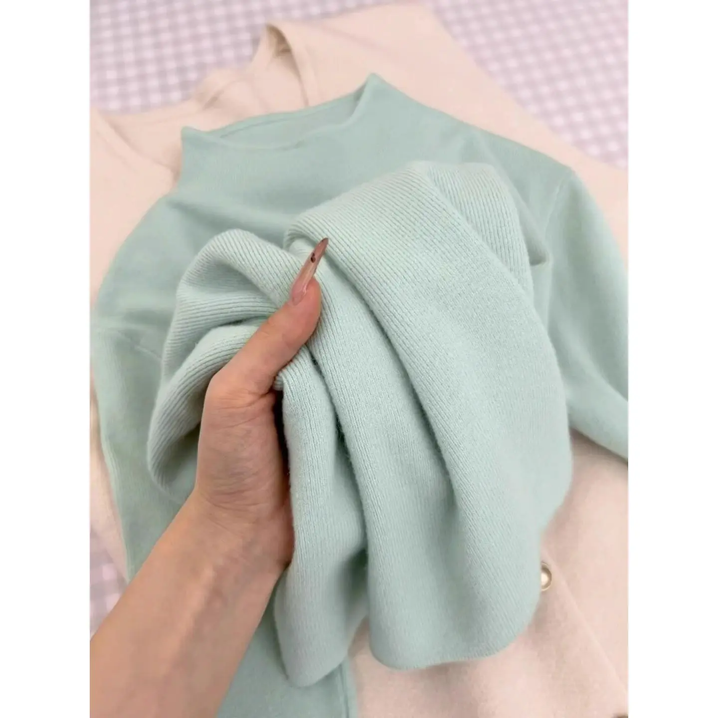 

Warm een Bean Knitted Sweater High Ne Long Sve Slim Fit Base Layer Top for Autumn Winter Commute Sle Color