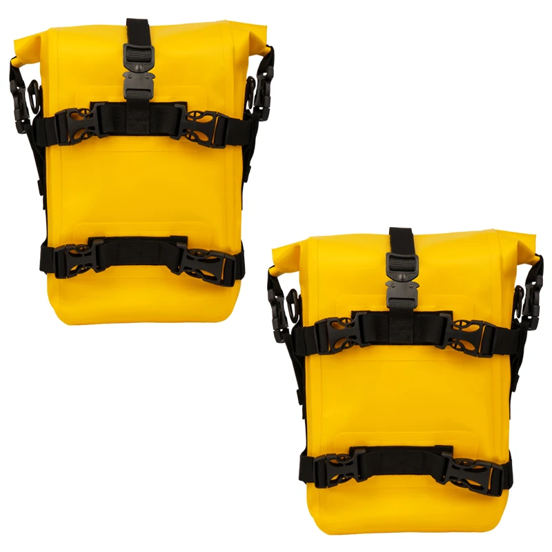 2PCS motorfiets bumpers tas waterdicht 5L-8L motorfiets zijframe tas motorfiets crash bar tas universeel gereedschap opbergtas