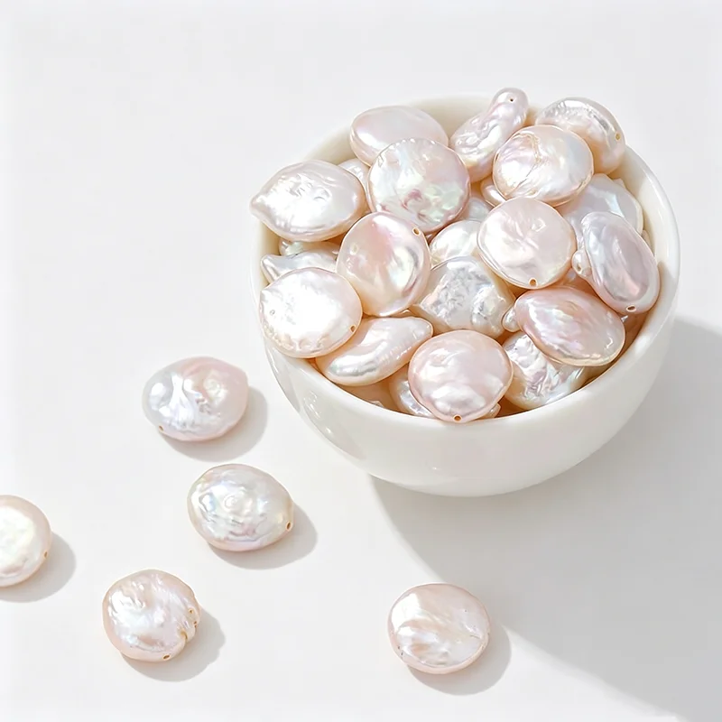 Baroque-Style Natural Freshwater Pearls With Through Holes 8-23mm High Luster for Jewelry Making or handmade designs