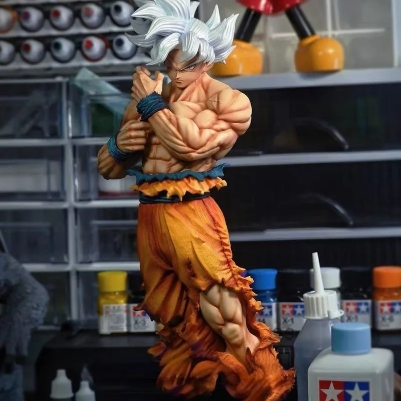 

Фигурка Сон Гоку из Dragon Ball, 35 см, модель Migatte No Gokui, ПВХ статуэтка, кукла, украшение для стола, игрушка, подарок на день рождения