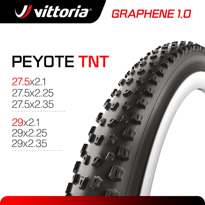 Vittoria PEYOTE 29 inches Tubeless Foldable Tire MTB For Technical XC Terrain 27.5/29×2.25-2.35 Anti Puncture Mountain Bike