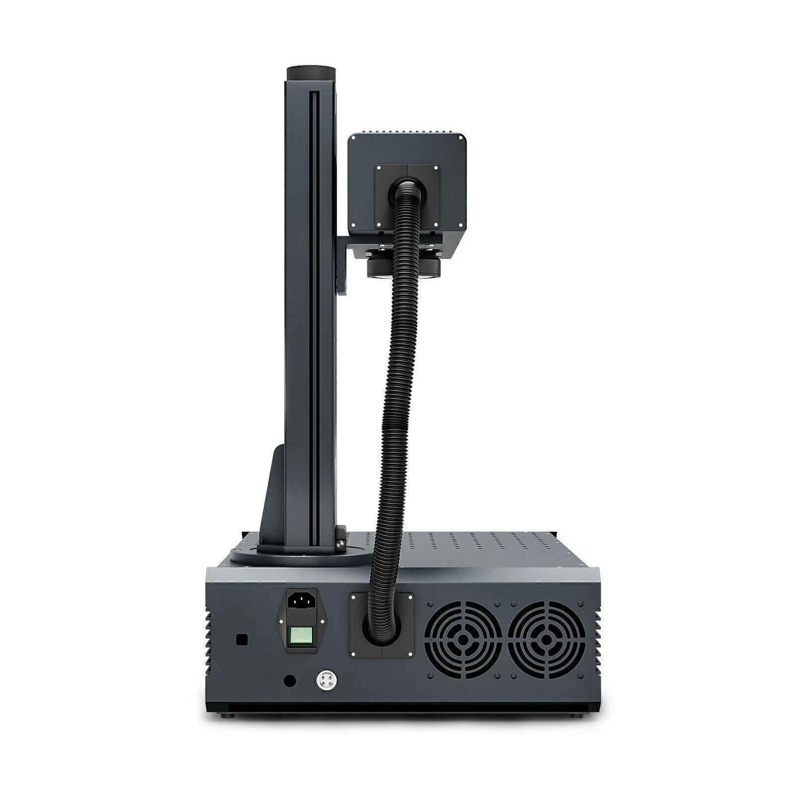 100W Fiber Laser Engraver +Rotary Axis Metal Color Marking Autofocus