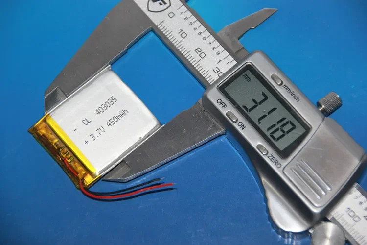 3,7 В 403136 403035   Литиевая батарея, полимерная красота H900, двойной объектив, рекордер, встроенный сердечник, стойка 450 мАч, литий-ионный аккумулятор