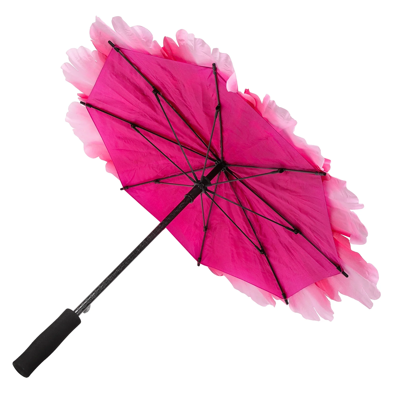 

Dance Prop Cloth Peony Flower Handheld 60cm Decorative Stage Photography Photography Prop Cloth Umbrella Props Red Color