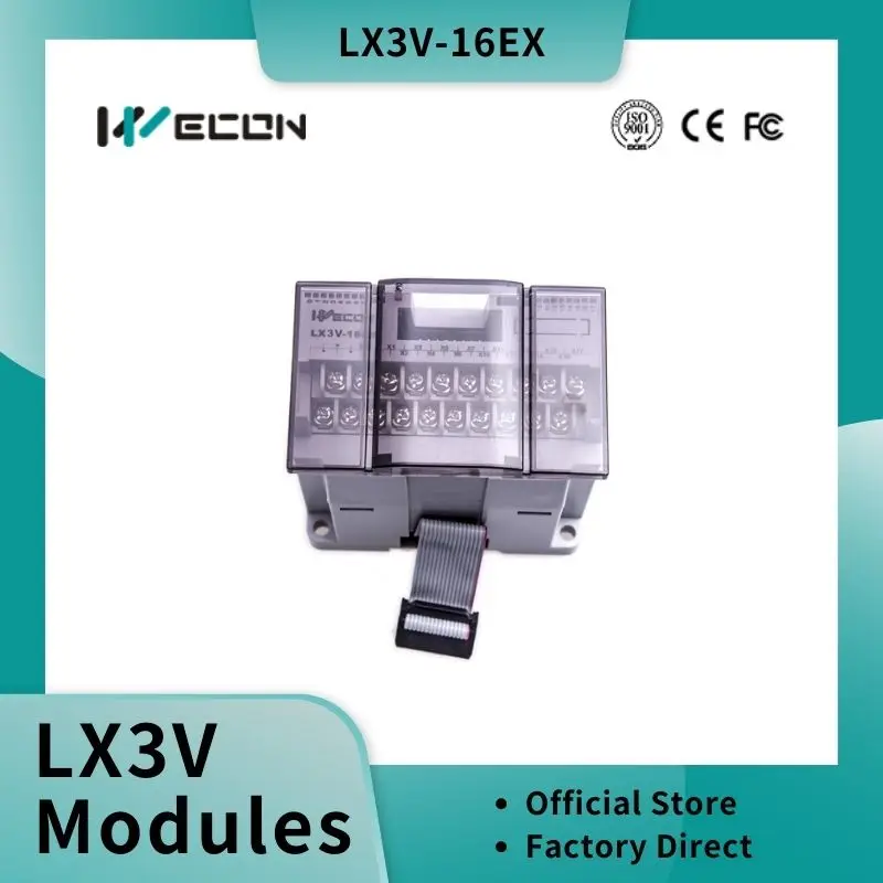 Modul Ekstensi Input Digital 16 Saluran Wecon LX3V-16EX