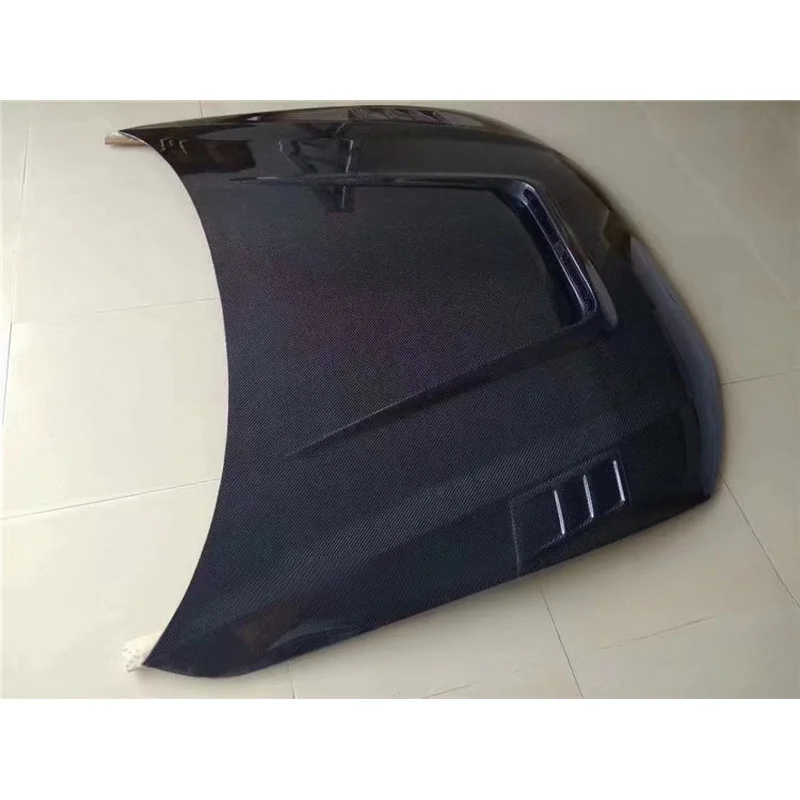 For Audi A7 Carbon Fiber Hood Engine Bonnet Front Cover Car Modified Body Upgrade Accessories
