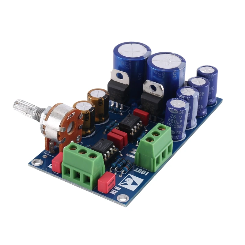 Music Preamplifier Board Plastic Music Preamplifier Board 5532 Input Preamp Base On Music Fidelity A1