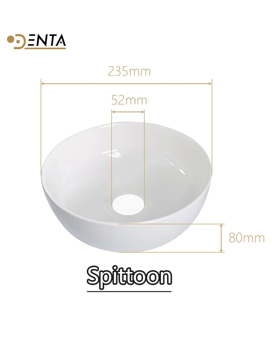 Dental spittoons for dental chairs (imitated)Ceramic spittoon basin,Dental equipment accessories mouthwash dentist tools