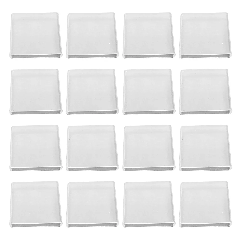 

50 Pcs Clothes Hanger Fixation for Outdoor Indoor Transparent Strips Anti-drop Silicone Grip Hangers