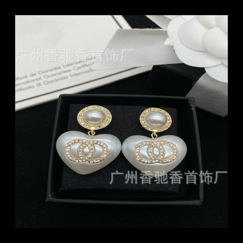 جديد مزاجه ابنة المشاهير اللؤلؤ قلادة مجموعة، عالية الشعور تنوعا الحب الخوخ القلب قلادة المجوهرات #4