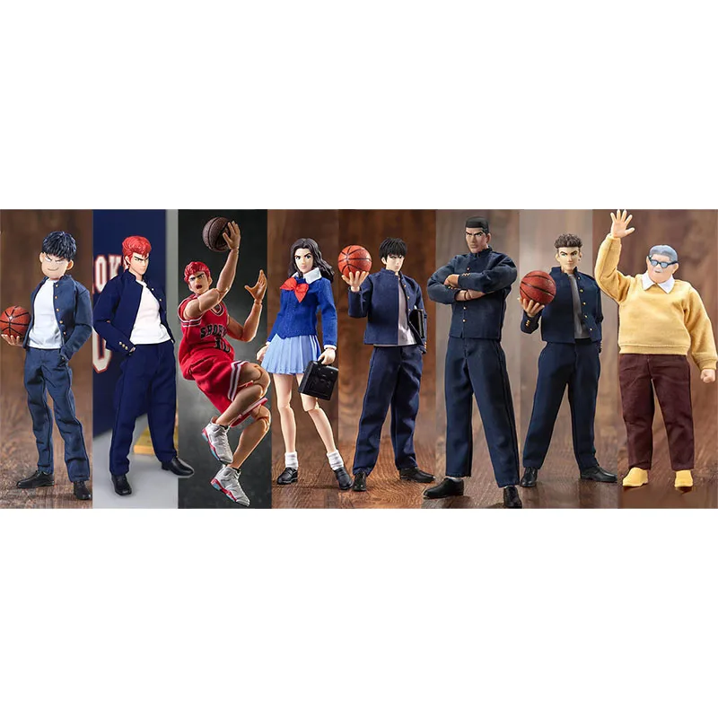 IN STOCK Dasin Hanamichi Sakuragi Kaede Rukawa Mitsui Hisashi Akagi Takenori Ryota Miyagi 1/12 PVC GT Action Figure