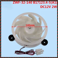 Refrigerator Accessories ZWF-32-140 B17123.4-5(A1) ZWF-33-140 2W DC12V 1200RPM Samsung Freezer Fridge Refrigeration Fan Motor