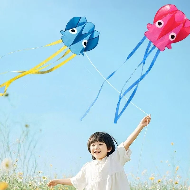 300cm Oktopus-Drachen für Kinder, Spaßspielzeug, Sportdrachen mit Schnur, Outdoor-Spiel, Vogeldrachen, Adlerdrachen, Fabrik, iKite, Nylon