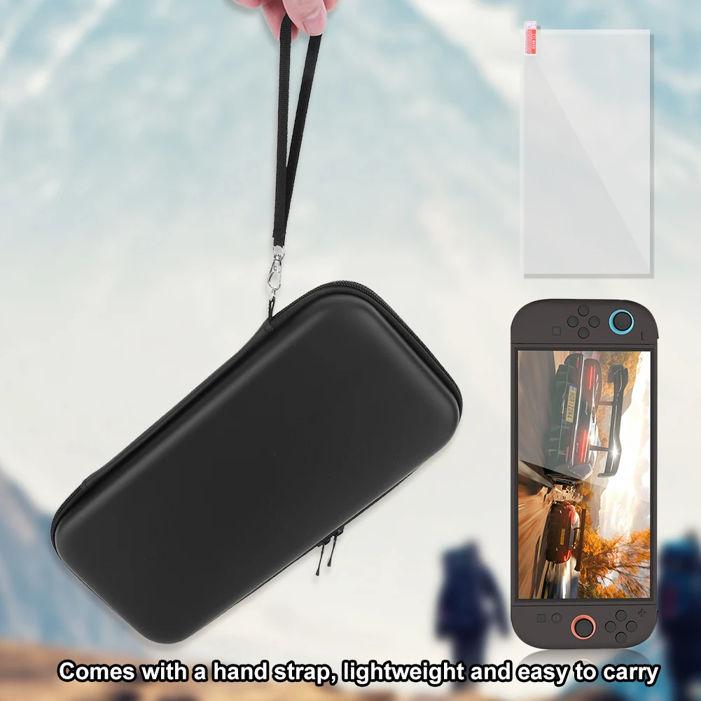 

Чехол для переноски и защитная пленка из искусственной кожи для Switch 2, чехол для игровой консоли с защитой от царапин для Nintendo для консоли Switch 2, аксессуары