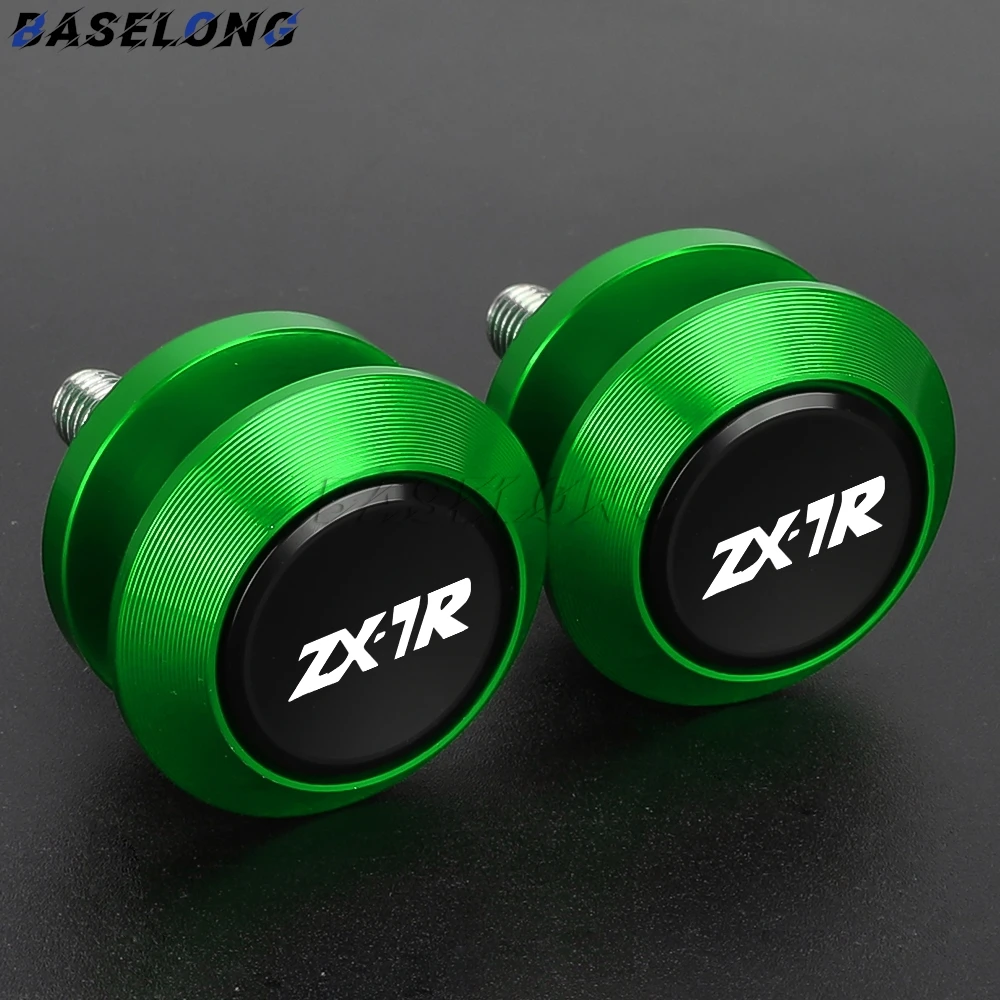 FOR Kawasaki ZX7R ZX7RR ZX-7R ZX-7RR ZX 7R 7RR 1989-2003 2002 Motorcycles Accessories Swingarm Spools Rear Stand Screws Sliders
