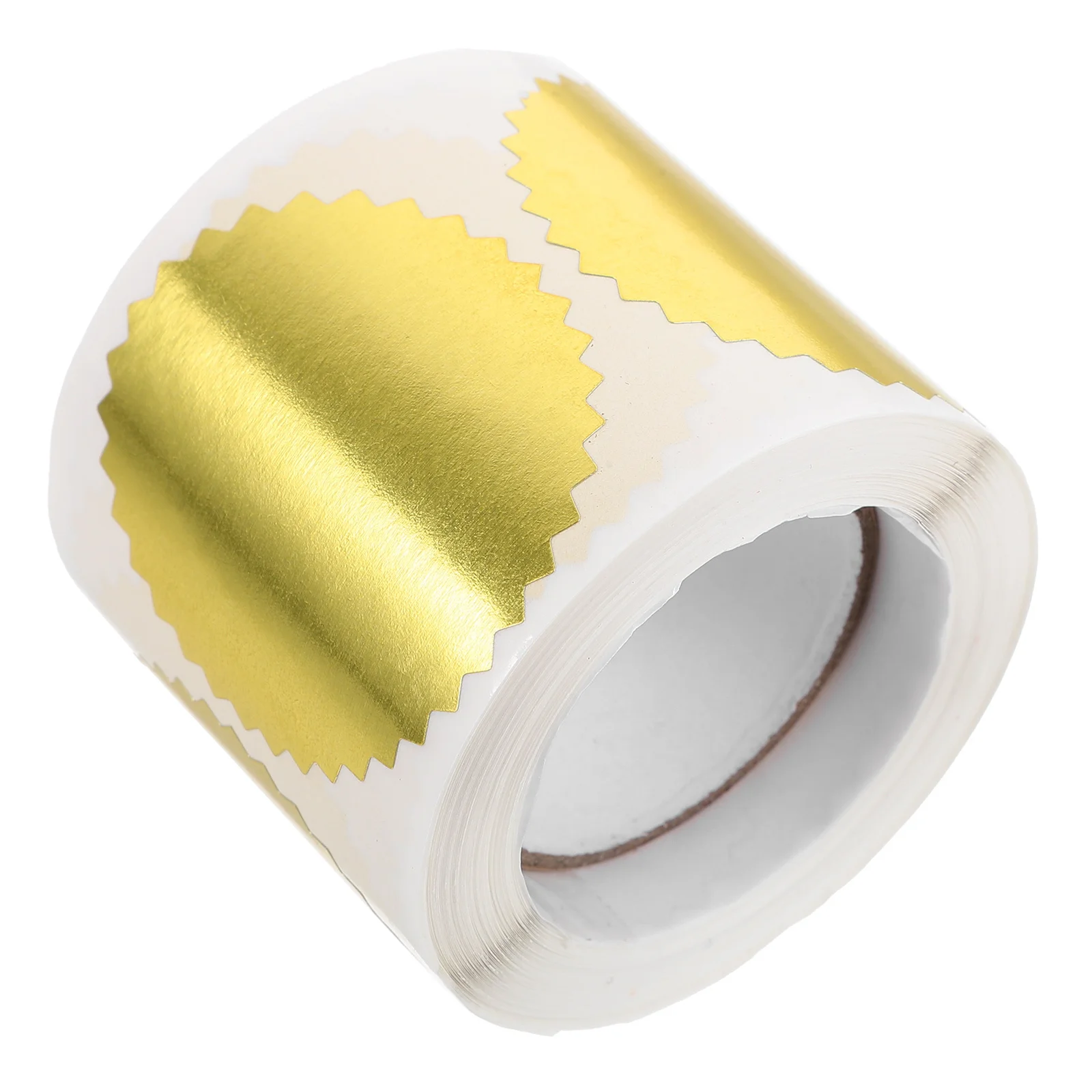 

1 Roll Certificate Sealing Embossed Seal Medals Paper Long-Lasting Home Office Decoration Classroom Use Medal Stickers