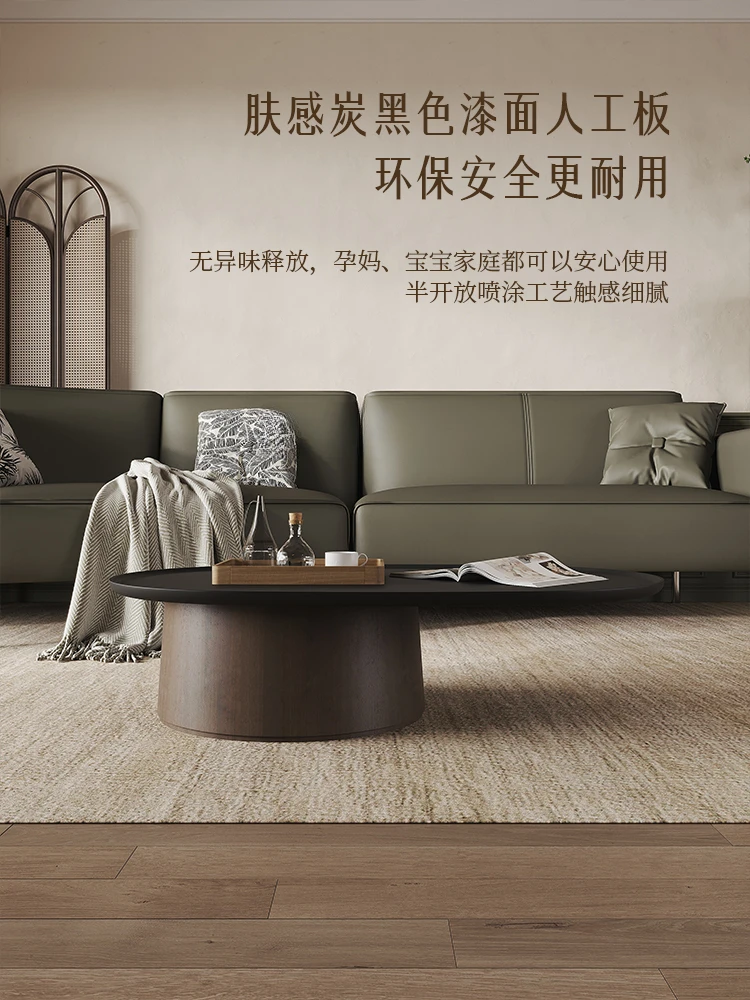 French Style Large and Small Coffee Table Home  Designer Living Room Simple Modern Special-Shaped Living Room Combination Table image 4
