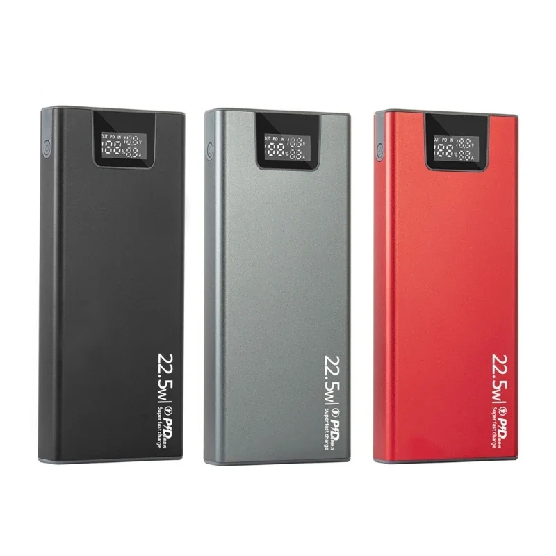 

DIY 8 Slots 18650 Battery Case Metal Battery Power Shell PD Shell (Battery Not Included)