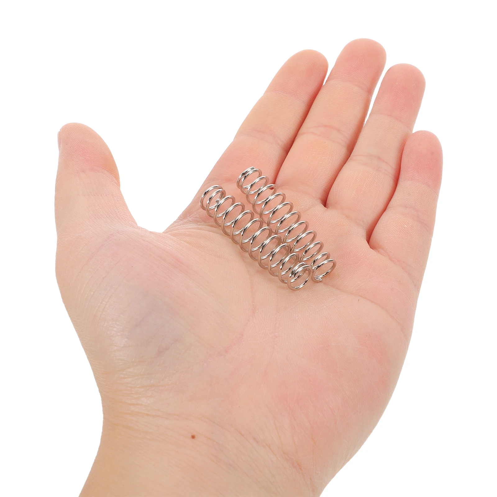 

50pcs Pruning Shear Spring Part: Stainless Steel Garden Pruner Springs For Tree Stem Flower Trimmer Hand Pruner Replacement With