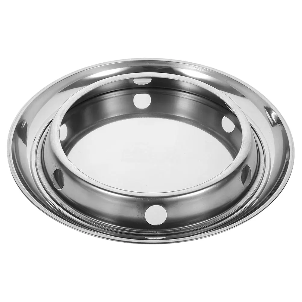 

Steamer Rack 28cm Pan Support Stainless Steel Wok Ring Gas Stove Bracket Cooking Tool Heat Insulation Kitchen Home Appliances