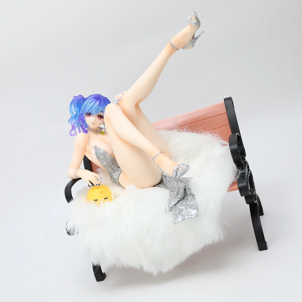 أنيمي الشكل Azur لين الكذب على كرسي Uss سانت لويس نموذج جمع الحلي اللعب البلاستيكية 21 سنتيمتر الهدايا