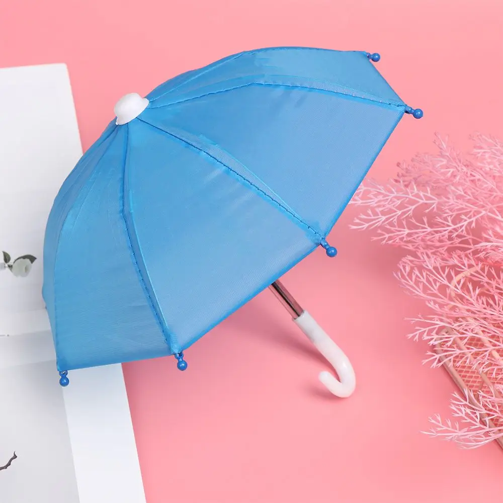 New Style Colorful Plastic Mini Umbrella Rain Gear Toy Umbrella Baby Toy Girl Gift Doll Embellishment Doll Clothing Decoration