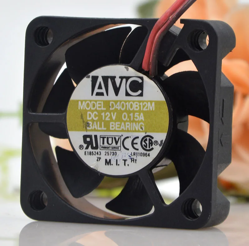 NEW ORIGINAL D4010B12M 12V 0.1A 4010 40x40x10mm COOLING FAN RADIATOR