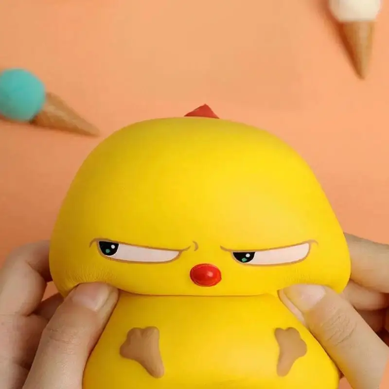 Brinquedos de apertar dos desenhos animados pássaro worbie phoebe brinquedo bonito sensorial brinquedos mole alívio do estresse engraçado brinquedos