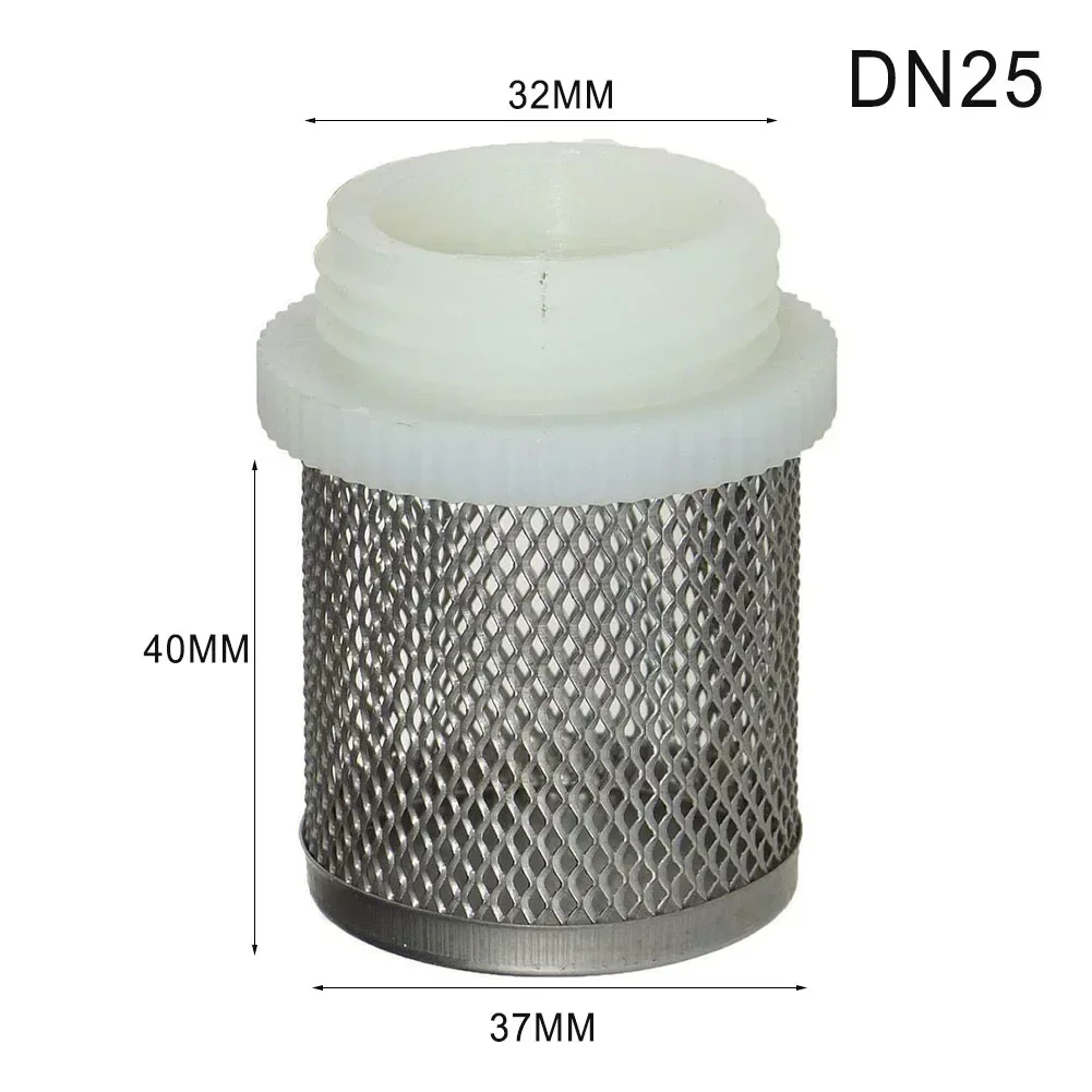 1pc Durable Car & Truck Parts Thread Mesh Cover Car Wheel Covers DN15 DN20 High Quality Plastic Stainless Steel