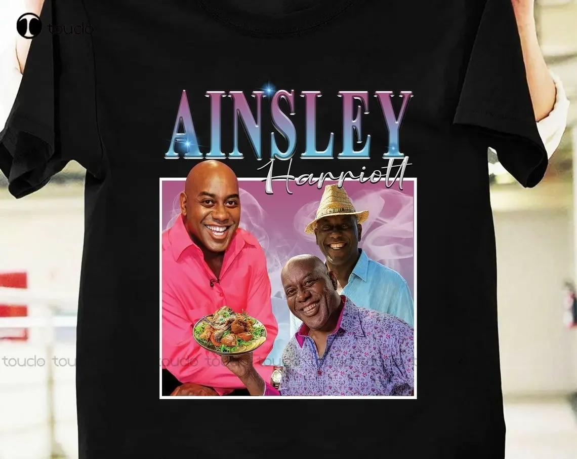 Ainsley Harriott Vintage T-Shirt Chef Shirt  Cooking Game Show  Can'T Cook Won'T Cook Shirt