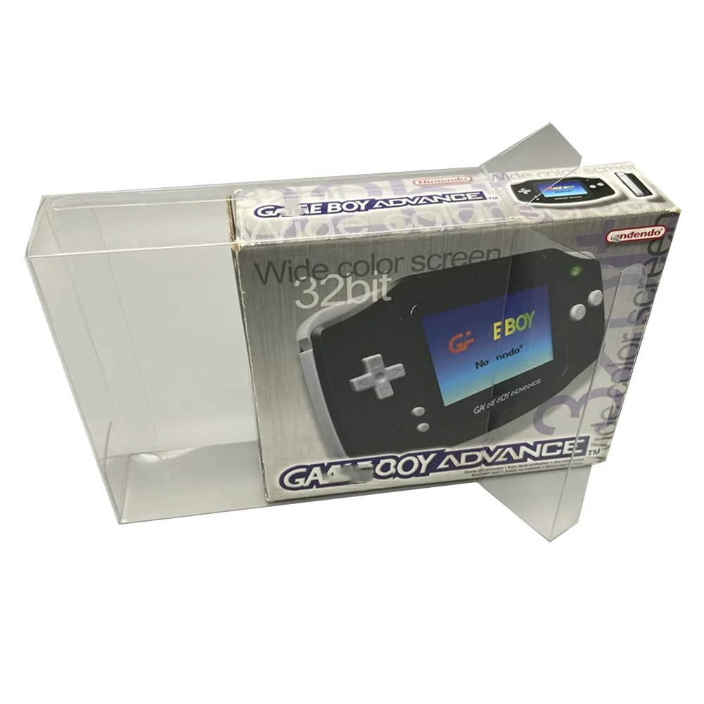 Collection Display Box For GBA/Nintendo Game Boy Advance/Us Game Storage Transparent Boxes TEP Shell Clear Collect Case