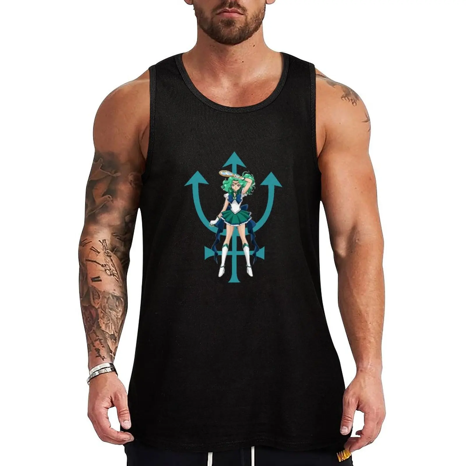 

Neptune sea warrior anime girl Tank Top Anti Odor Tank Top Moisture Wicking Workout Shirt