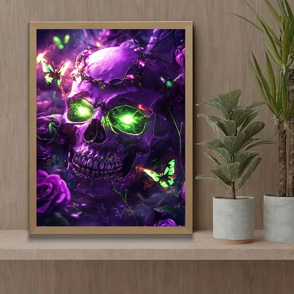 5D DIY Diamond Art Full Mosaic Craft Kit Eye-Catching Visual Effect Wall Picture for Home Interior And Space Decoration Unique Handmade Gift
